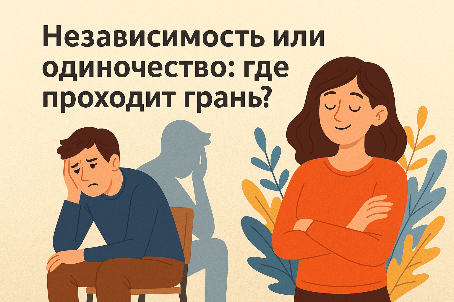 Независимость или одиночество: где проходит грань?