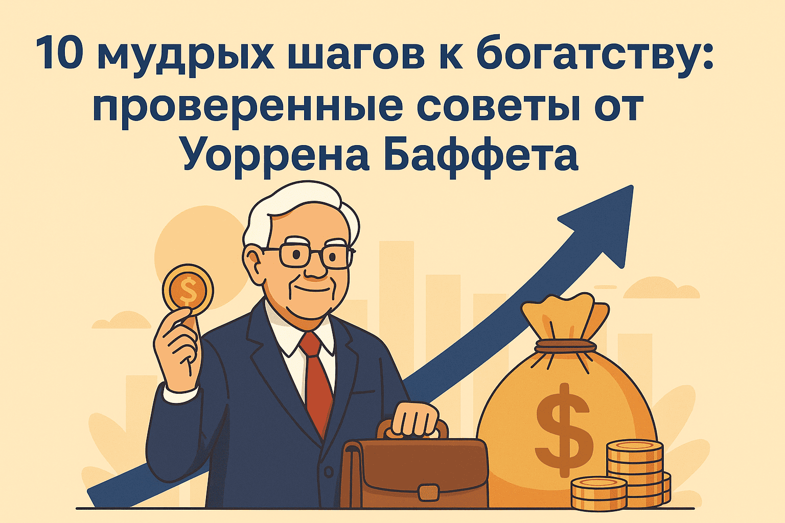 10 мудрых шагов к богатству: проверенные советы от Уоррена Баффета