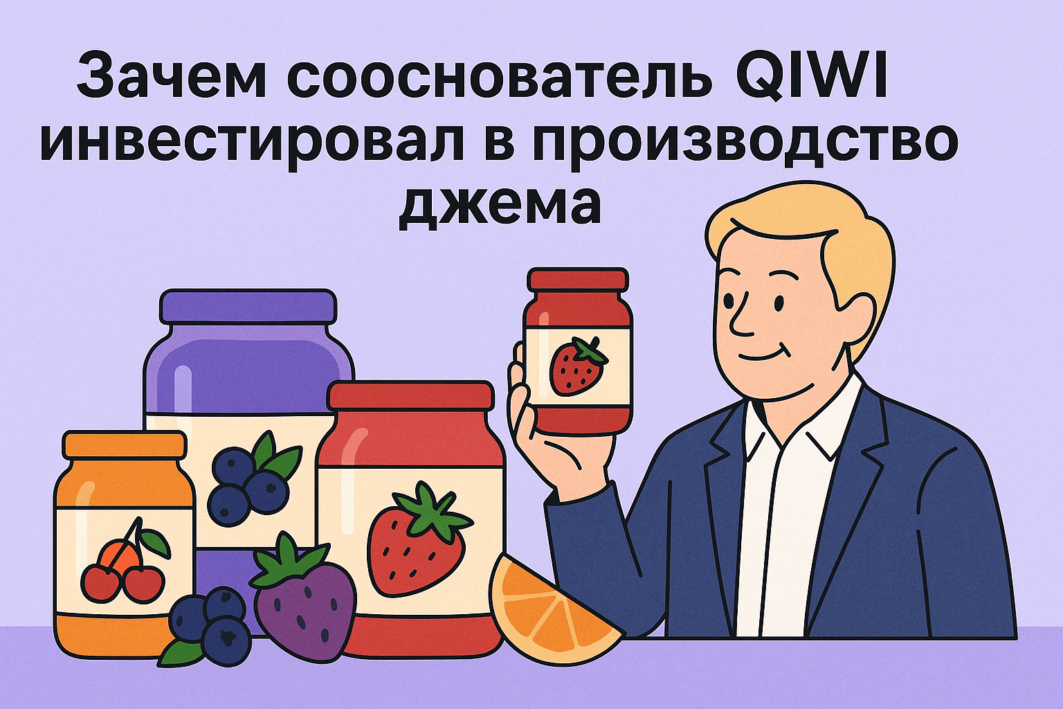 Как джем помогает бизнесу: зачем Сергей Солонин вложился в сладкое производство