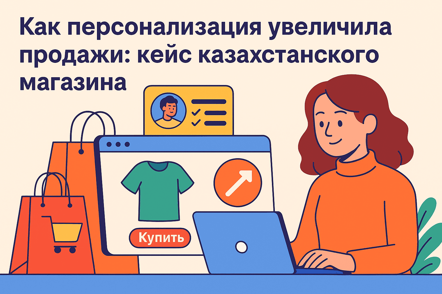 Как персонализация увеличила продажи: кейс казахстанского магазина "Белый Ветер"