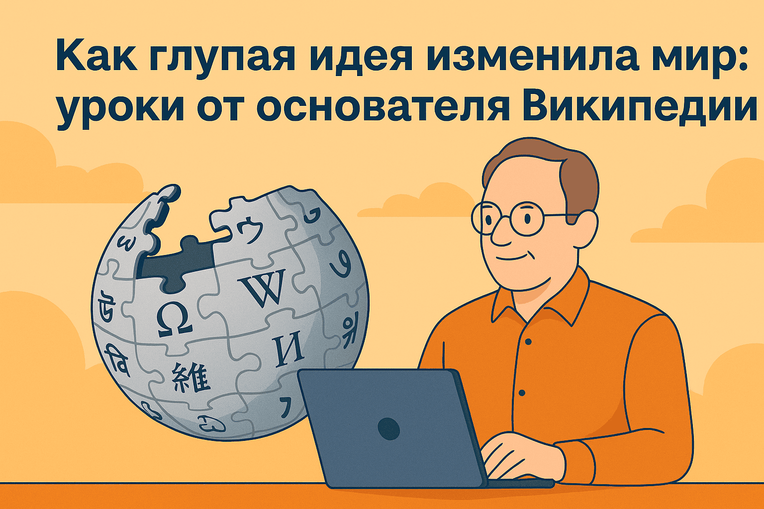 Как глупая идея изменила мир: уроки от основателя Википедии