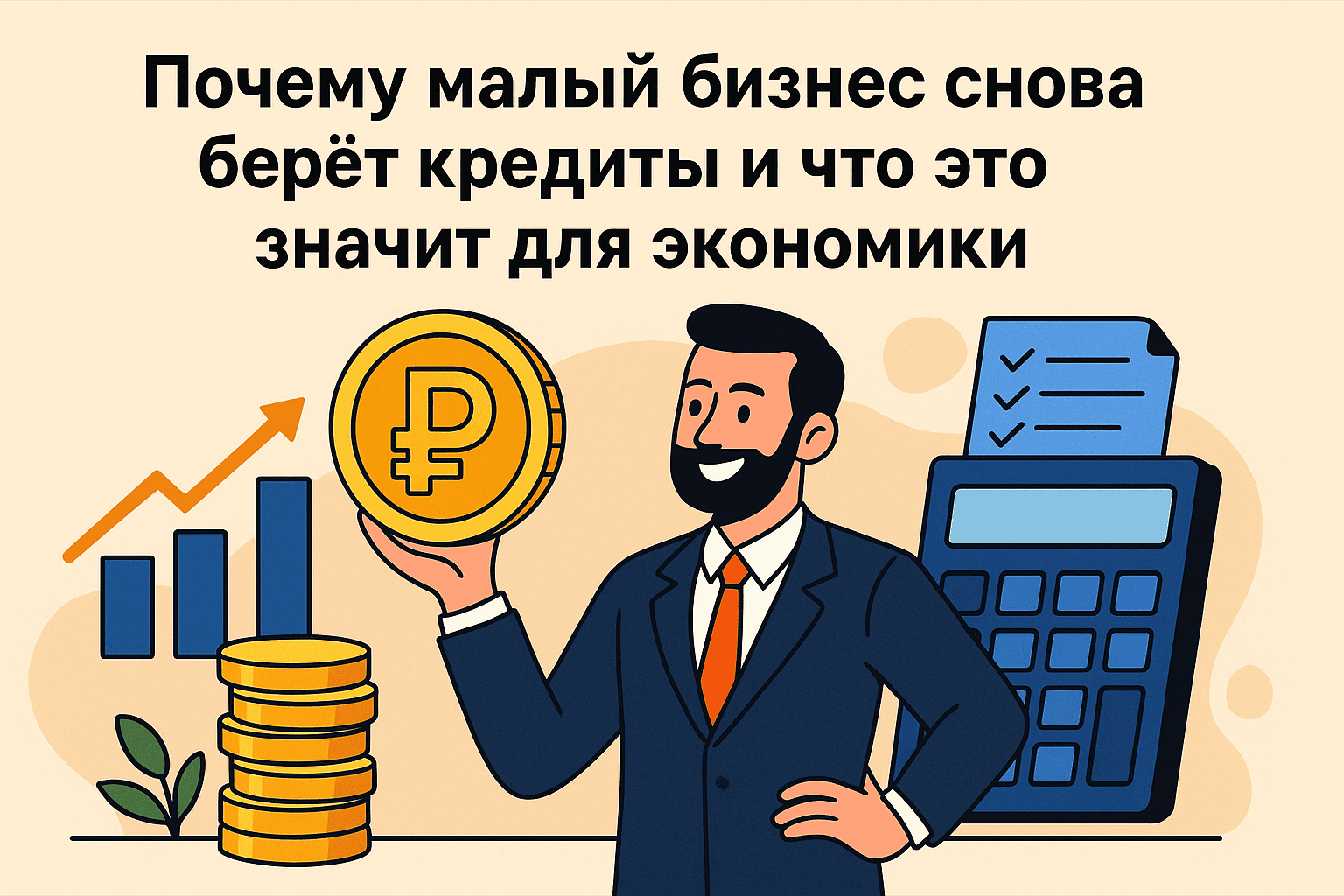 Почему малый бизнес снова берёт кредиты и что это значит для экономики