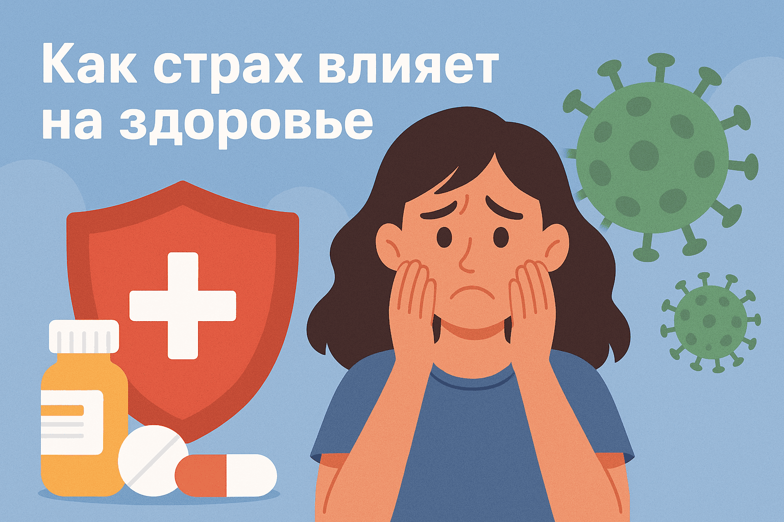 Как страх запускает болезни: психосоматика простыми словами