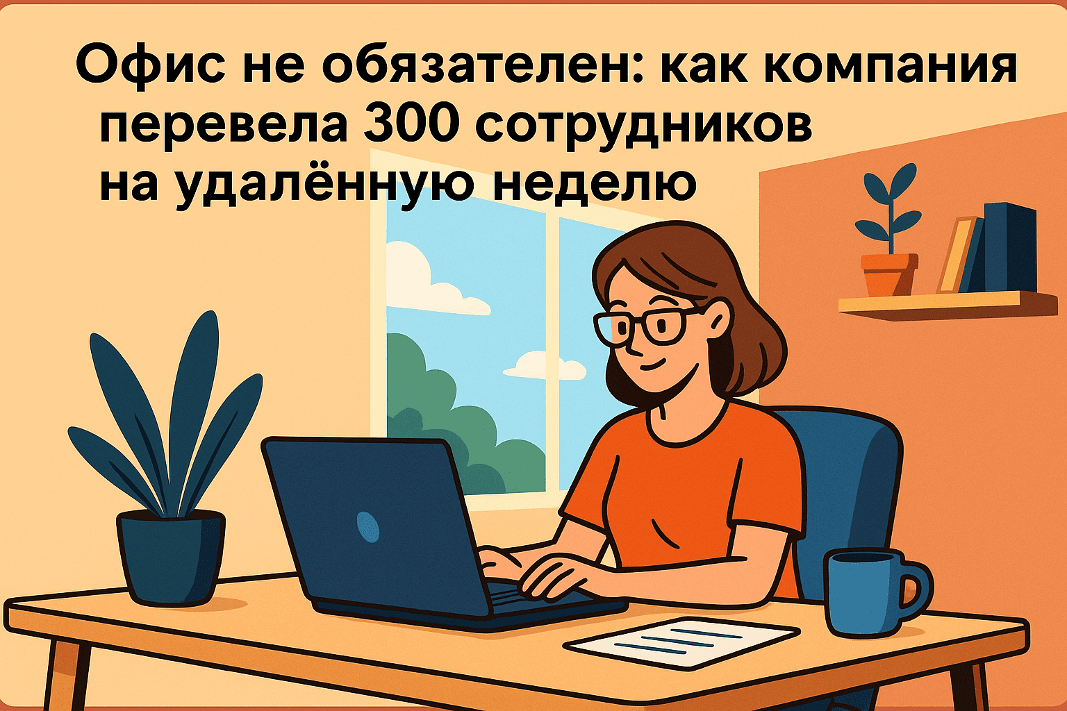 Офис не обязателен: как компания перевела 300 сотрудников на удалённую неделю