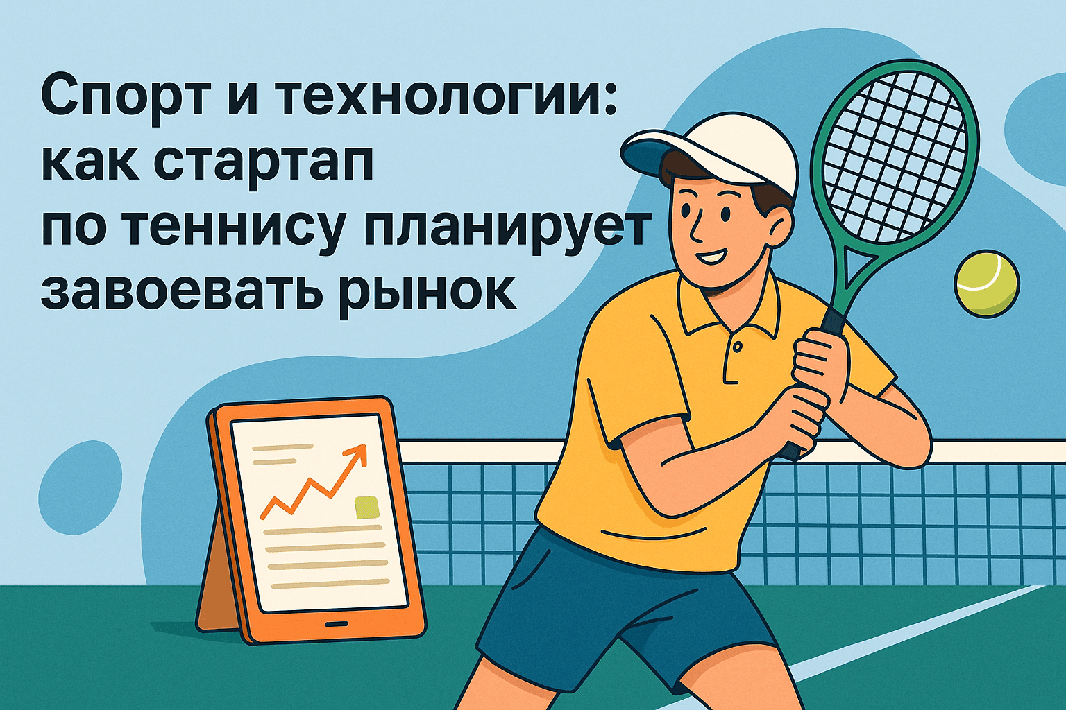 Спорт и технологии: как стартап по теннису планирует завоевать рынок