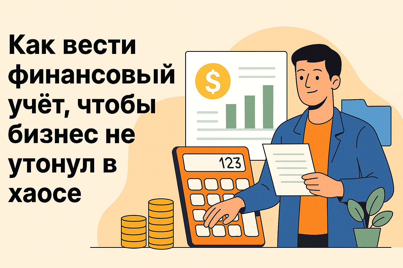 Как вести финансовый учёт, чтобы бизнес не утонул в хаосе