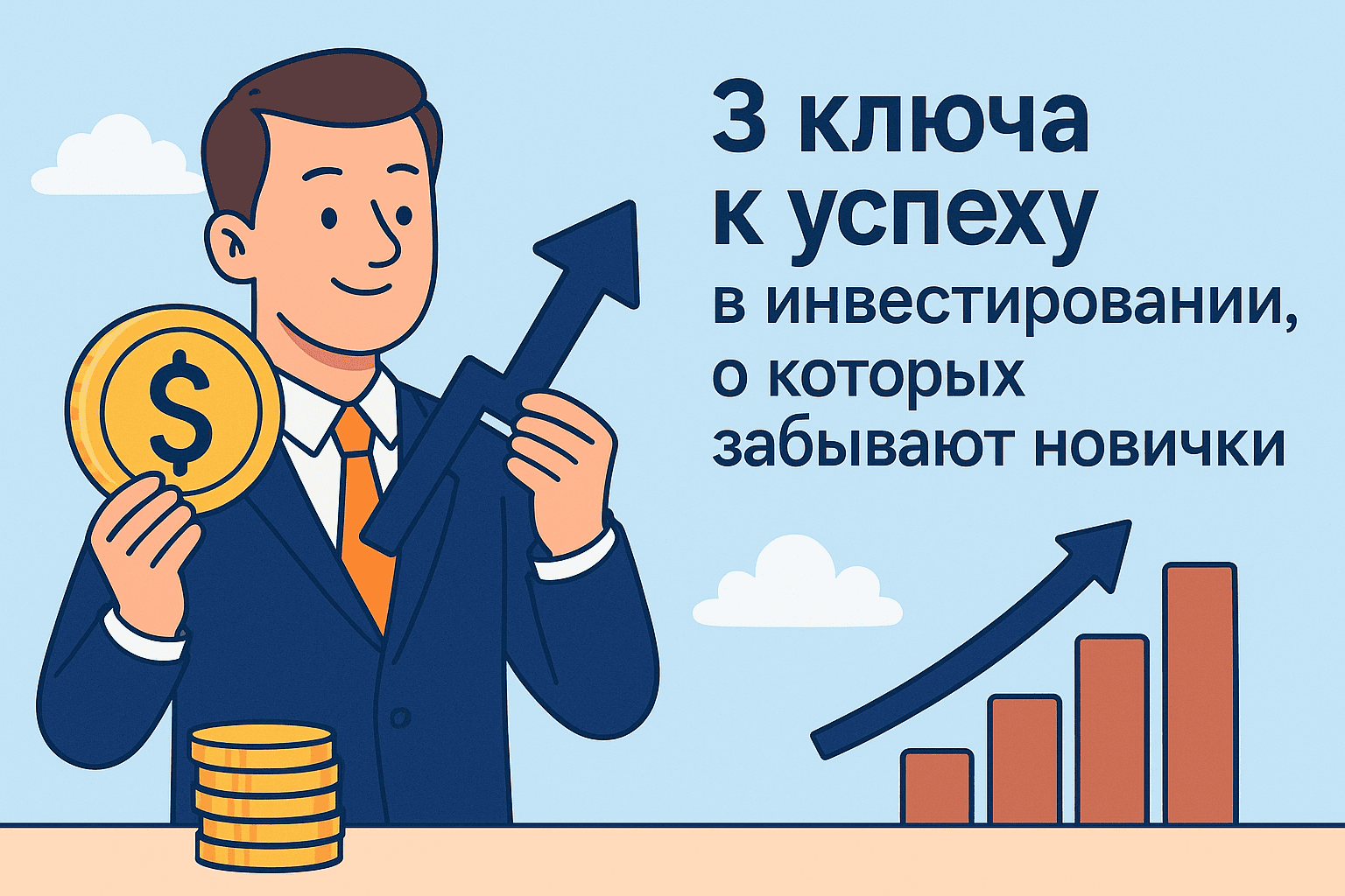 3 ключа к успеху в инвестировании, о которых забывают новички