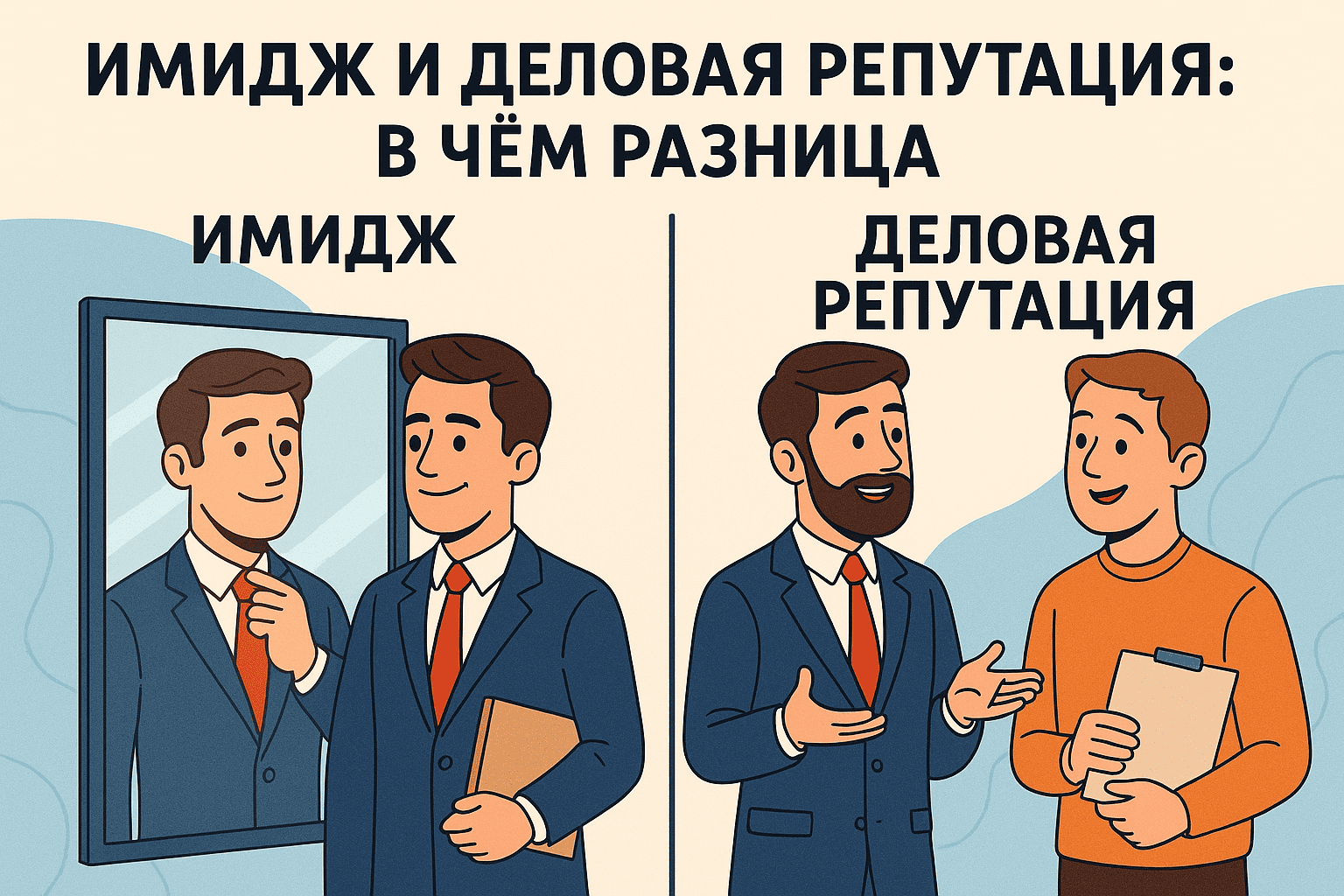 Имидж и деловая репутация: в чём разница и как это влияет на бизнес