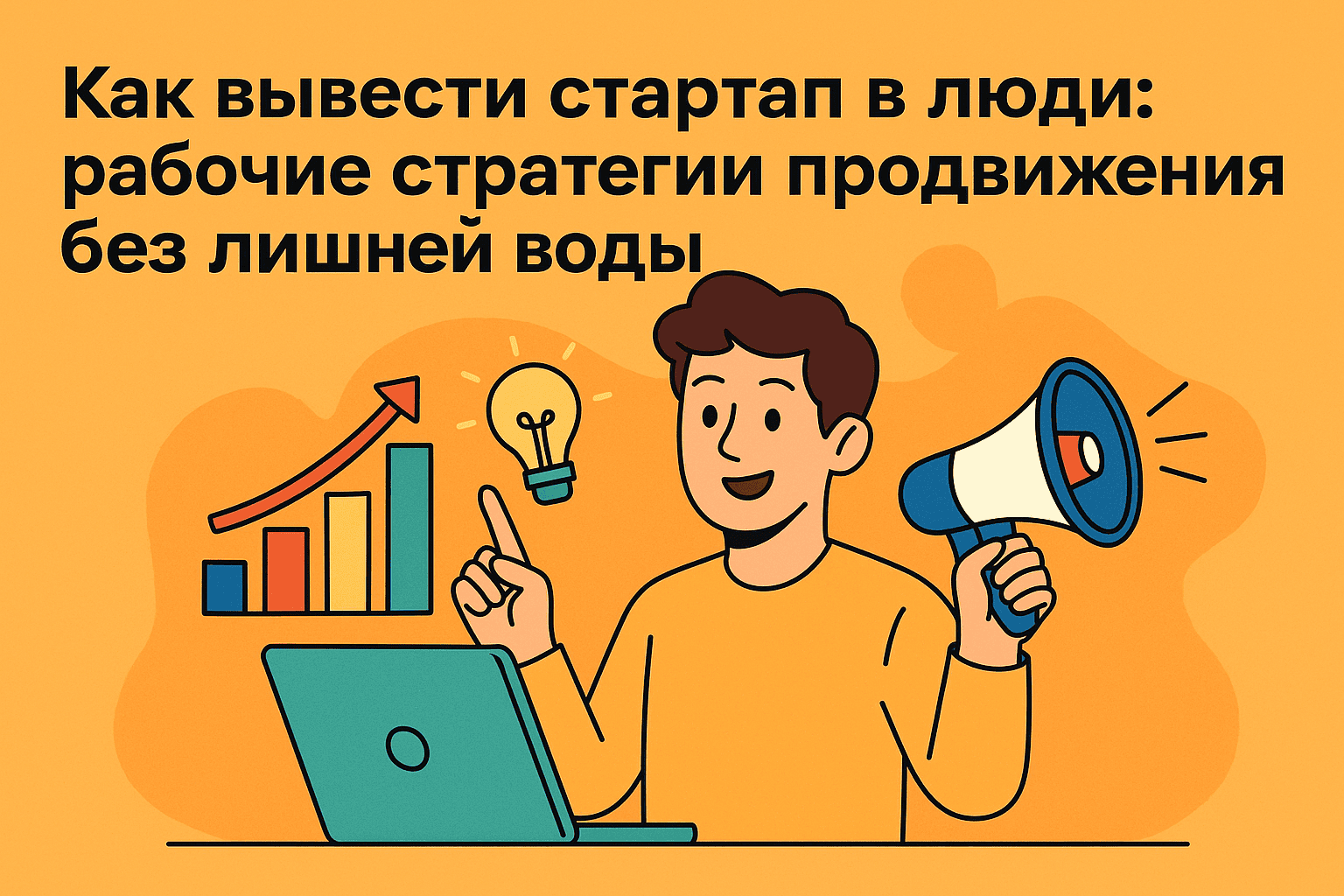 Как вывести стартап в люди: рабочие стратегии продвижения без лишней воды