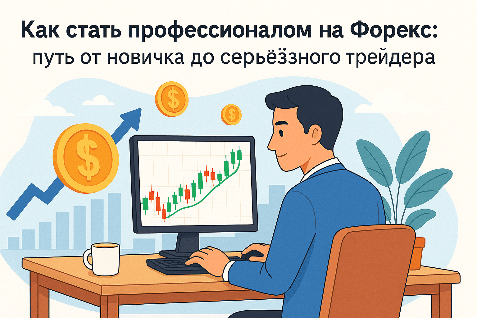 Как стать профессионалом на Форекс: путь от новичка до серьёзного трейдера