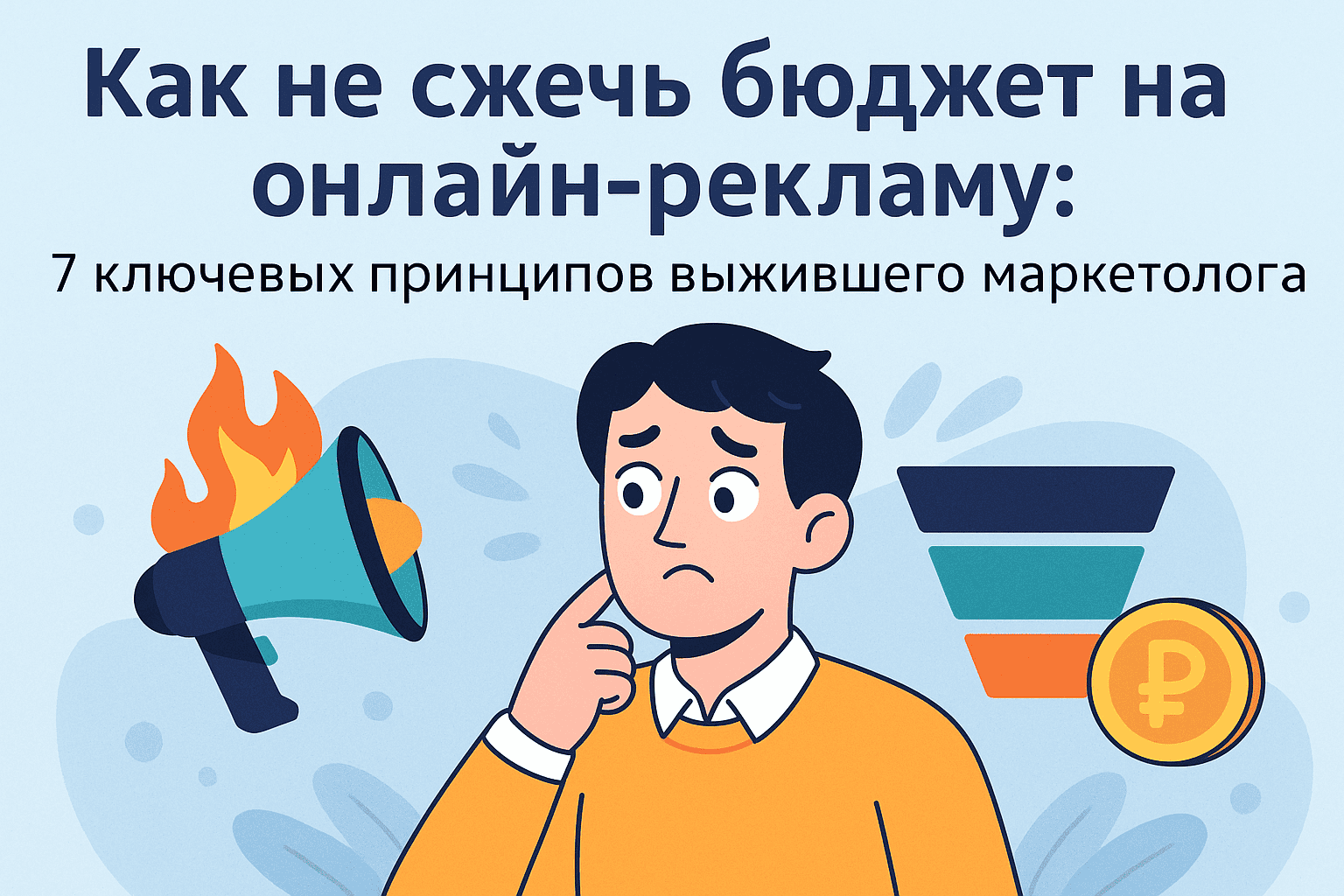 Как не сжечь бюджет на онлайн-рекламу: 7 ключевых принципов выжившего маркетолога