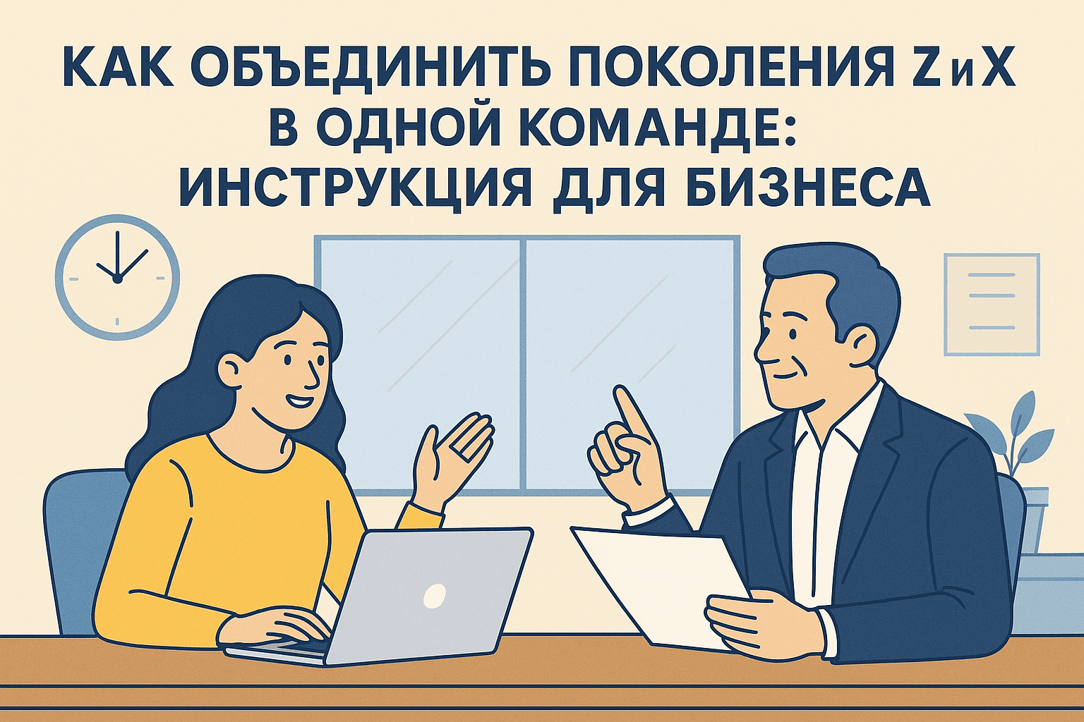 Как объединить поколения Z и X в одной команде: инструкция для бизнеса
