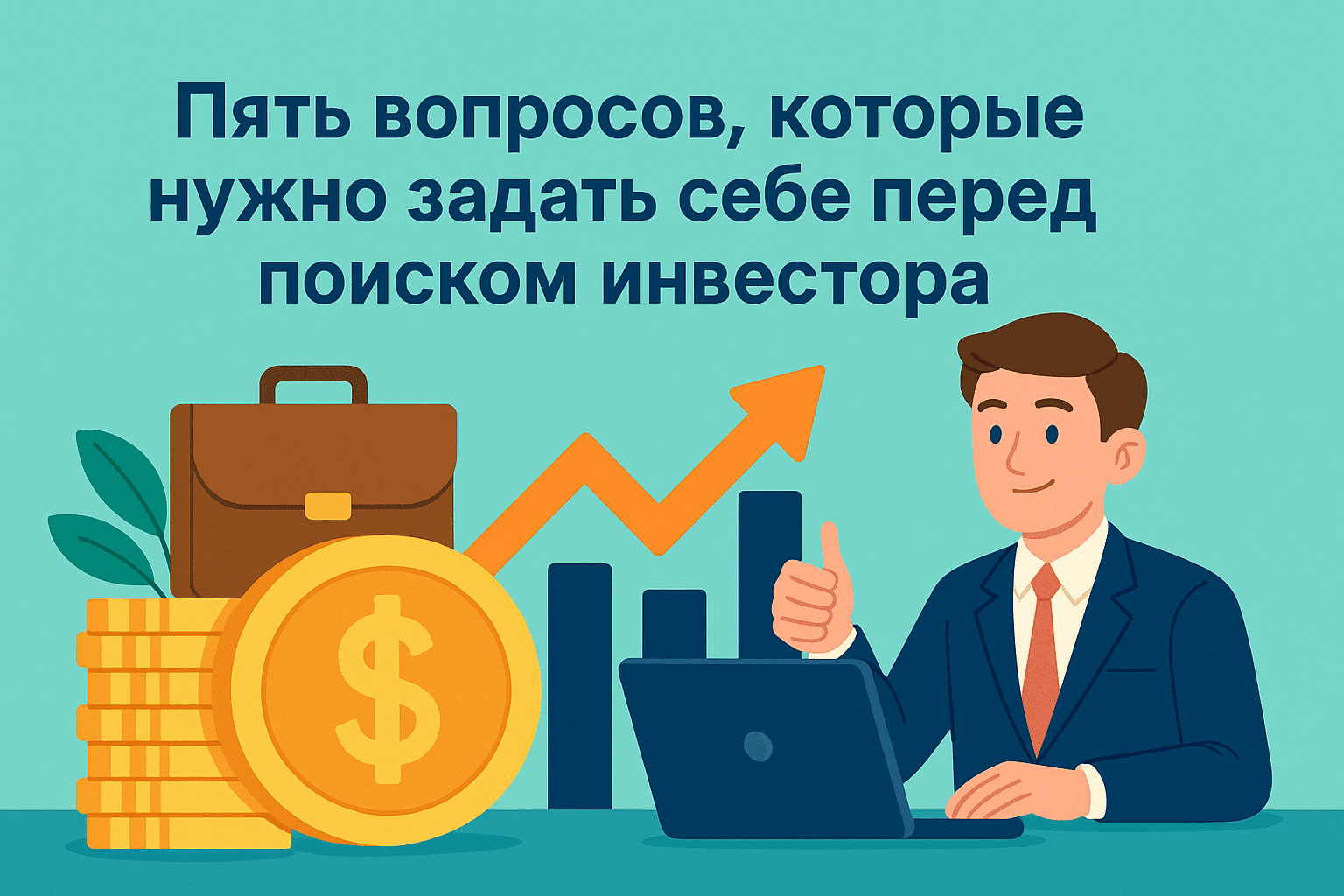 Пять вопросов, которые нужно задать себе перед поиском инвестора
