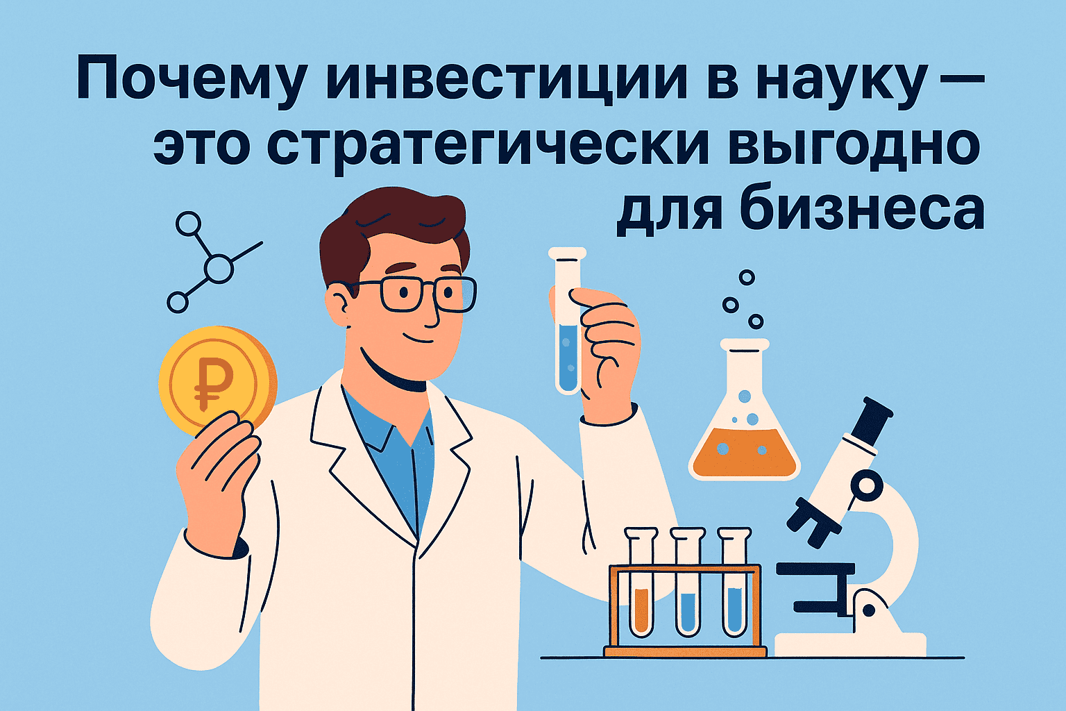 Почему инвестиции в науку — это стратегически выгодно для бизнеса