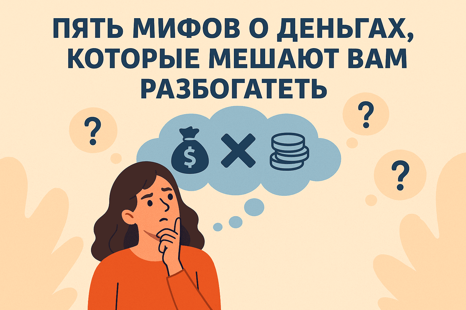 Пять мифов о деньгах, которые мешают вам разбогатеть