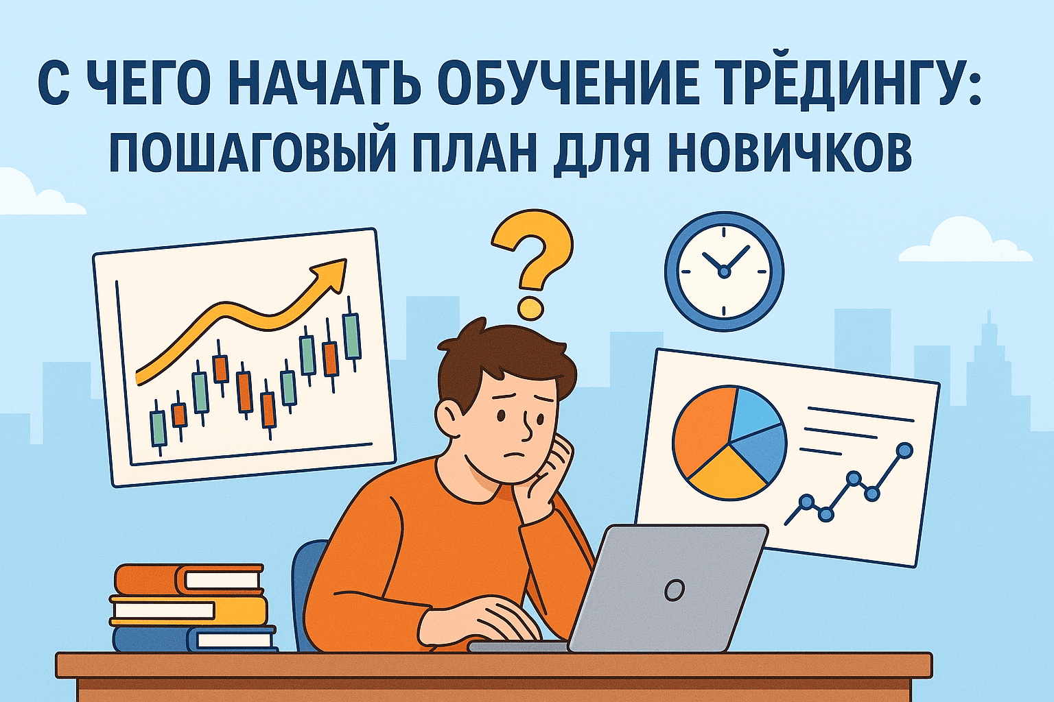 С чего начать обучение трейдингу: пошаговый план для новичков