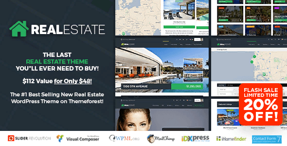 [Themeforest] WP Pro Real Estate 7 v2.5.6 — недвижимость WordPress шаблон