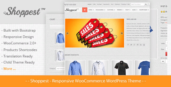 [Themeforest] Shoppest v4.1 — Responsive WooCommerce WordPress шаблон