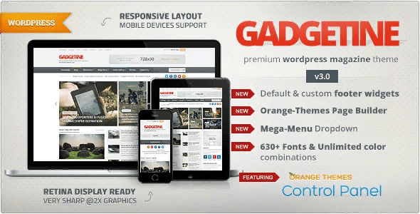 [orange-themes] Gadgetine v3.0.13 - новостной шаблон для WordPress