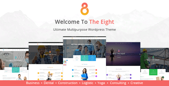 [Themeforest] The8 v1.0.7 - Corporate, Business WordPress theme