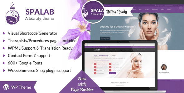 [wedesignthemes] SpaLab v2.5 – премиум тема для WordPress
