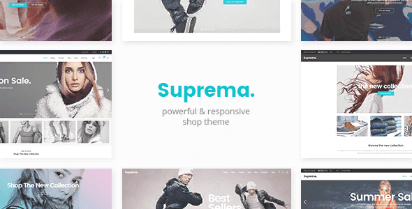 [Themeforest] Suprema v1.7 - уникальный Wordpress шаблон