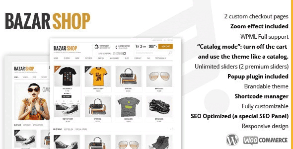 [Themeforest] Bazar Shop 3.1.0 — Woocomerce шаблон для WordPress