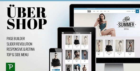 [UberShop] UberShop v1.1.8 — чистый и плоский шаблон WordPress