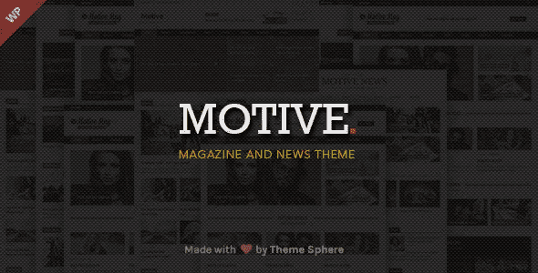 [Themeforest] Motive v1.2.6 – Журнал, Газета, Новосит