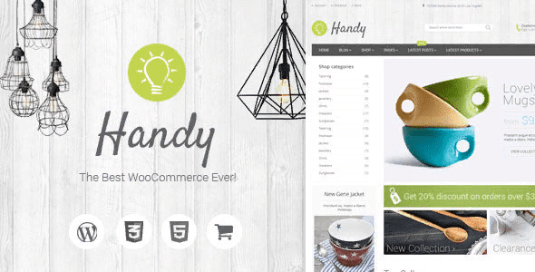 [Themeforest] Handy 5.0.4 — интернет-магазин WordPress WooCommerce шаблон