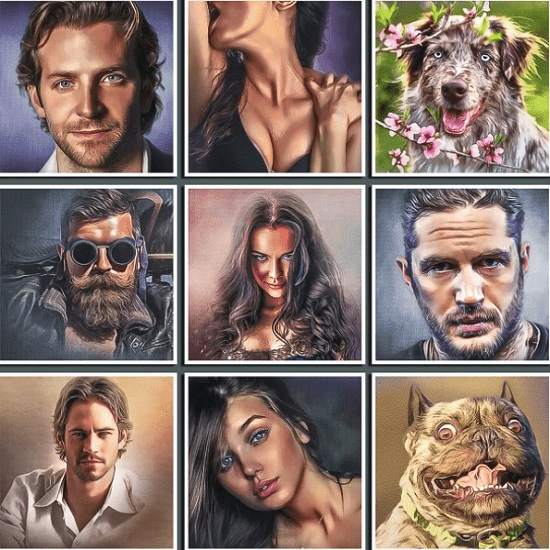 Photoshop Action Digital Art Картина, рисунок, иллюстрация