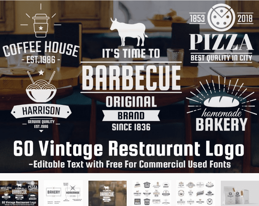 60 Vintage Logo Set (2018)