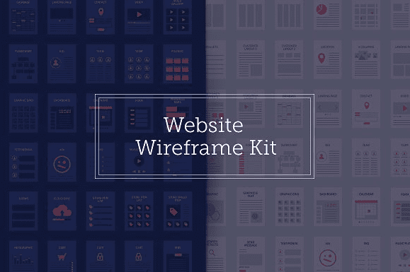 Website Wireframe Kit