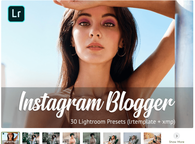 [Creativemarket] Instagram Blogger Presets Lightroom (2020)