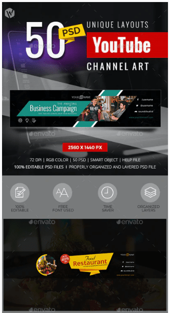 [Graphicriver] 50 Duotone Instagram Banners (2020)