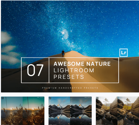 [Envato] 7 Awesome Nature Lightroom Presets + Mobile (2020)