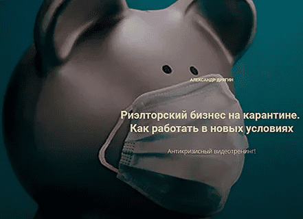 [Александр Дрягин] Риэлторский бизнес на карантине. Как работать в новых условиях (2020)