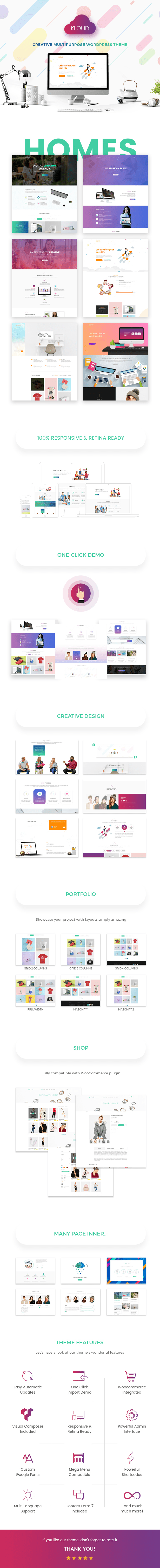 [themeforest] Kloud - Creative Multipurpose WordPress Theme
