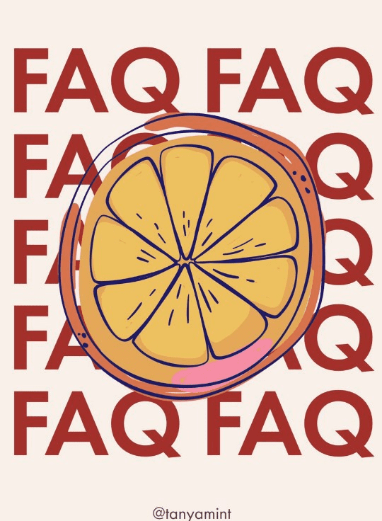 [tanyamint] Чек-лист «FAQ о похудении, питании, тренировках» (2020)