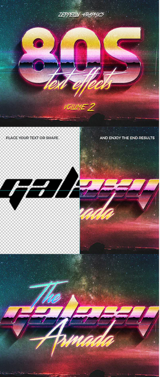 [Graphicriver] 80s Text Effects Vol.2 (2020)
