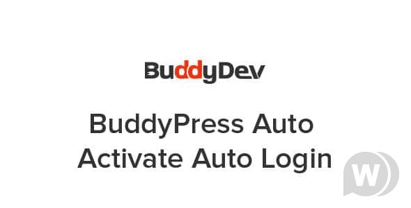[Buddydev] BuddyPress Auto Activate Auto Login v1.5.3