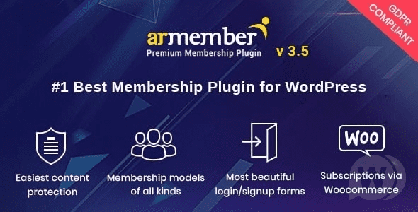 [Codecanyon] ARMember v4.1 NULLED – плагин членства WordPress