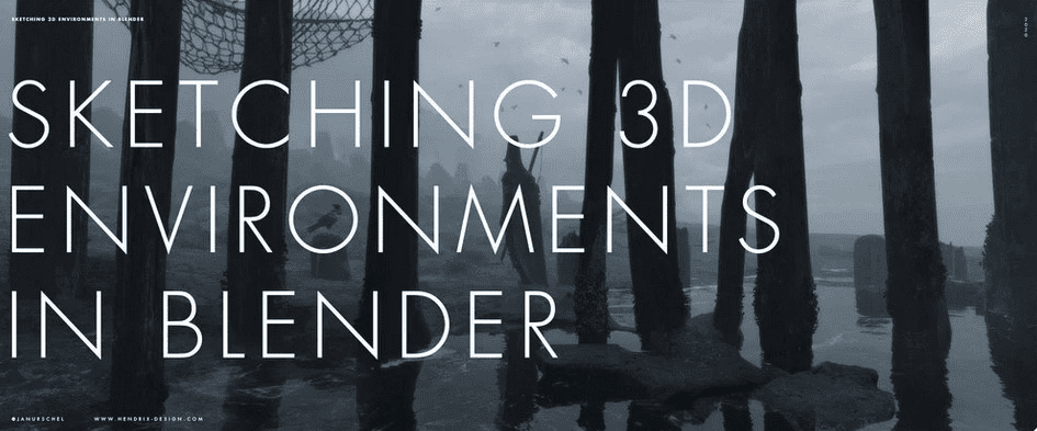 [Gumroad] Sketching 3d Environments in Blender by Jan Urschel