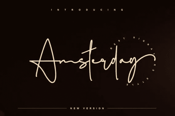 [Creativefabrica] Amsterday Font