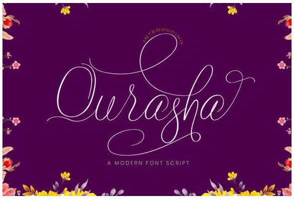 [Creativefabrica] Qurasha Font