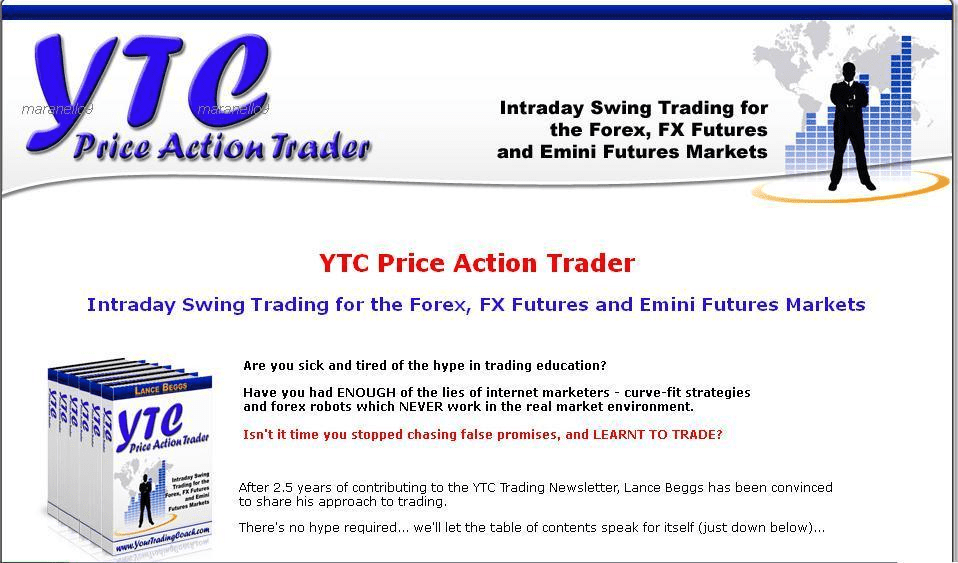 [Lance Beggs (Ланс Бегс)] YTC Price Action Trader (Внутридневная свинговая торговля на рынках Forex)