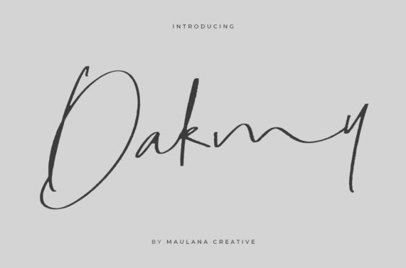 [Creativefabrica] Dakmy Font