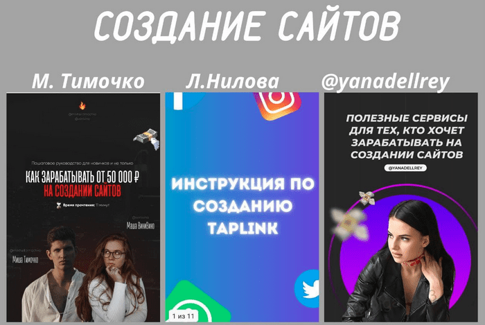 [М.Тимочко, Л.Нилова, Yanadellree] Чек-листы «Создание сайтов» (2020)