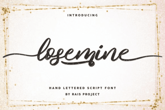 [Creativefabrica] Losemine Font
