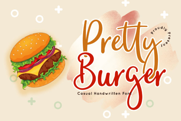 [Creativefabrica] Pretty Burger Font